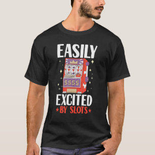 T-shirt Facilement Excité Par Joueur Joueur Joueur C Joueu