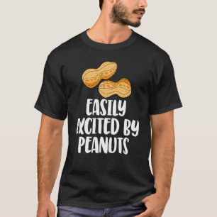 T-shirt Facilement Excité Par Les Arachides Tasty Genre Re