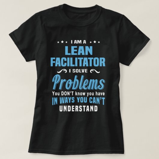 T-shirt Facilitateur Lean (Design devant)