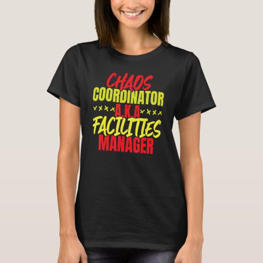 T-shirt Facilities Manager Job Maintenance Employee Profes (Devant)