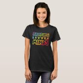 T-shirt Façonner les petits esprit Colorful Study Apprendr (Devant entier)