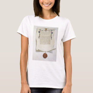 T-shirt Facsimile edition of the Magna Carta, first publis
