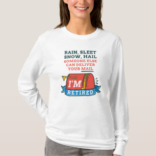 T-shirt Facteur à la retraite Travailleur postal retraité