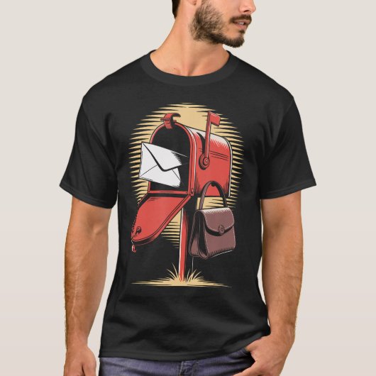 T-shirt Facteur Préposé à la Poste (Devant)
