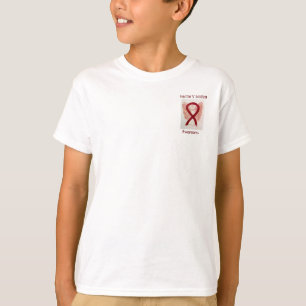 T-shirt Facteur V Leiden Sensibilisation Ribbon Angel pers