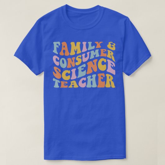 T-shirt Facteurs de science familiale et de consommation É (Design devant)