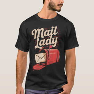 T-shirt Factrice Bureau de poste Préposé(e) aux postes Fac