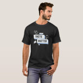 T-shirt Facts Matter Journalist (Devant entier)