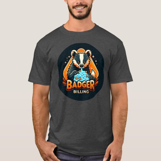 T-shirt facturation Badger (Devant)