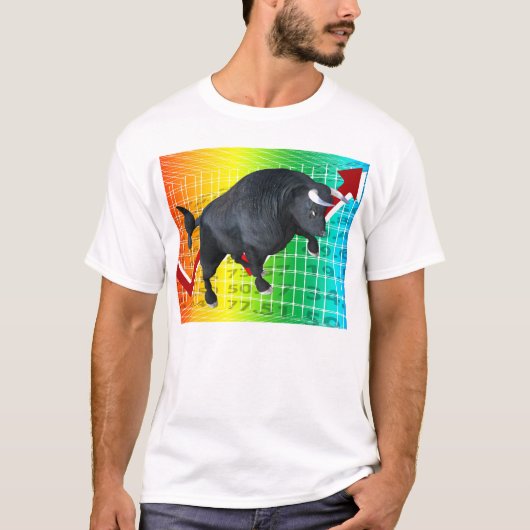 T-shirt Facturation du marché Bull (Devant)