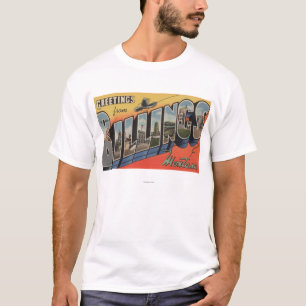 T-shirt Facturations, Montana - grandes scènes 2 de lettr