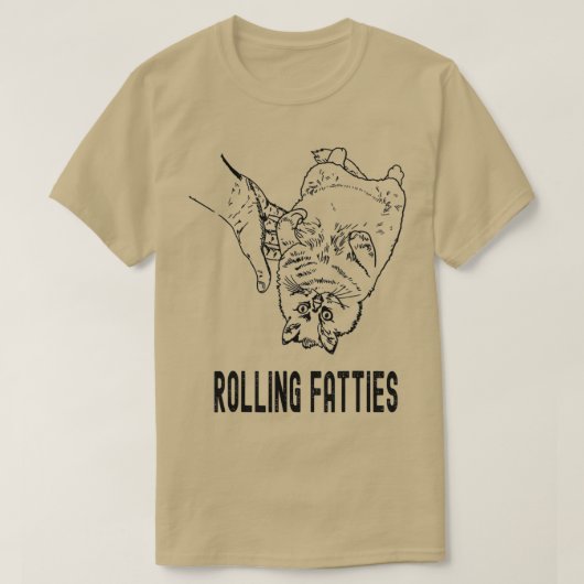 T-shirt Factures roulantes Chat - 1 (Design devant)