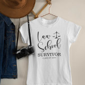 T-shirt Faculté de droit Survivor Classe de 2025