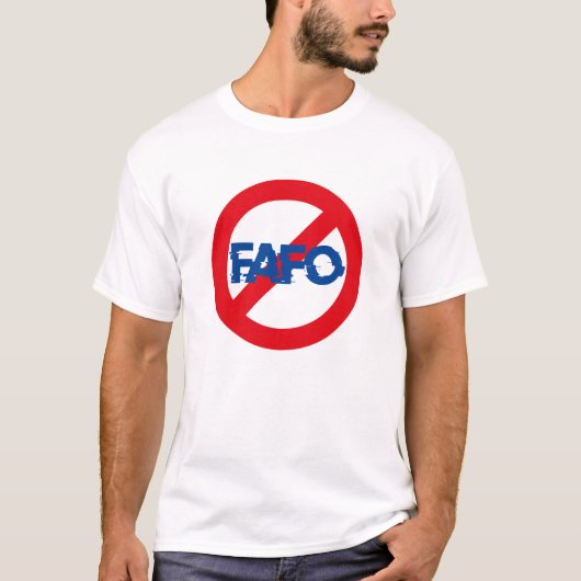 T-shirt FAFO Hommes (Devant)