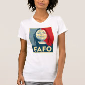 T-shirt FAFO : Letitia James (Devant)