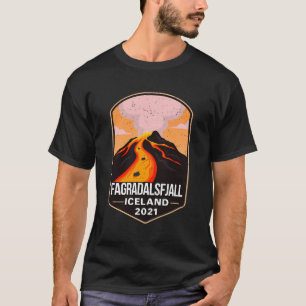 T-shirt Fagradalsfjall Mountain Volcano Erupted Islande 20