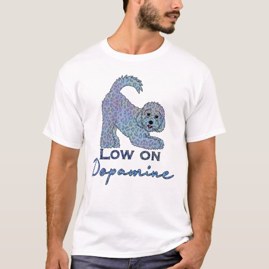 T-shirt Faible en Dopamine (Devant)