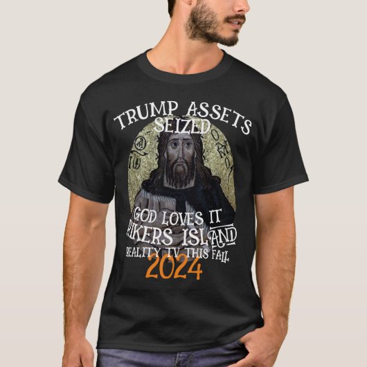 T-SHIRT FAILLITE TRUMP VUE RÉALITY TV 2024 (Devant)