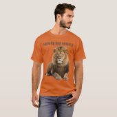 T-shirt Faim et Humble - Lion Power Tee (Devant entier)