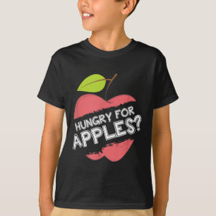 T-shirt Faim Pour Pommes T Chemise - Amour Fruit Motivatio