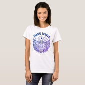 T-shirt Faire audacieusement des vagues (Devant entier)