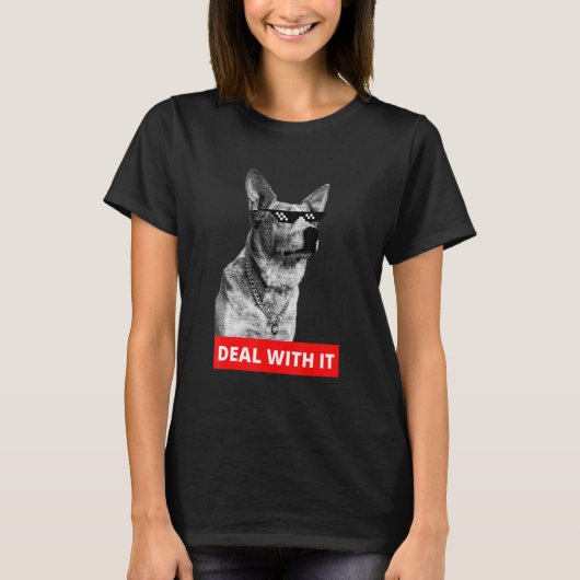 T-shirt Faire Avec Ça Bouvier Australien (Devant)