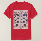 T-shirt Faire Bruit Math Eurorack Modulaire Synth Fonction (Design devant)