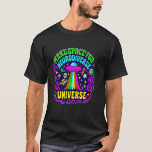 T-shirt Faire de la place pour le Citation de l'Espace Uni