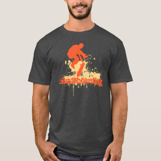T-shirt Faire de la planche à roulettes