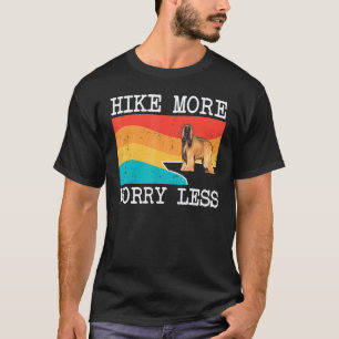 T-shirt Faire de la Randonnée Plus S'inquiéter Moins Lévri