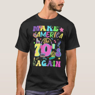 T-shirt faire de l'Amérique les années 70 à nouveau Super