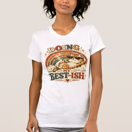 T-SHIRT FAIRE DE MON MIEUX-ISH (Devant)