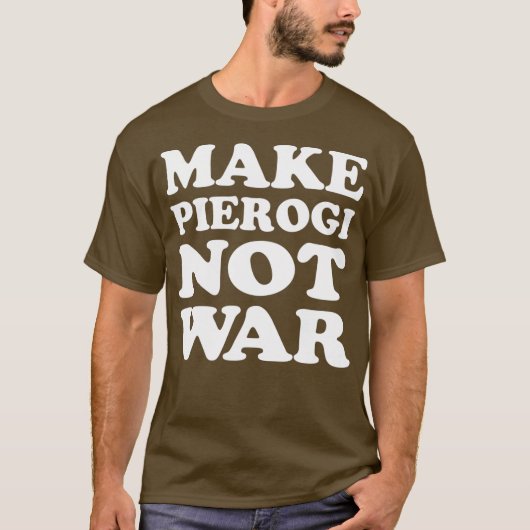 T-shirt Faire de Pierogi pas Cool de guerre polonais (Devant)