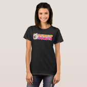T-shirt Faire des Donuts - Amuseur de course et de dérive (Devant entier)