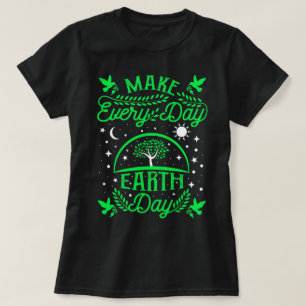 T-shirt Faire du Jour des terres quotidien