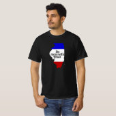 T-shirt Faire Du Mess Avec Le Texas (Devant entier)