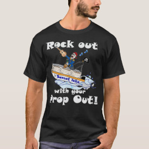 T-shirt faire du rock avec votre accessoire sunset lake bo