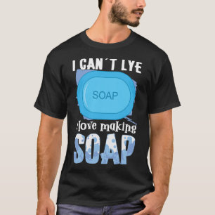 T-shirt Faire du savonMachine Bubbles Bubble Salle de bain
