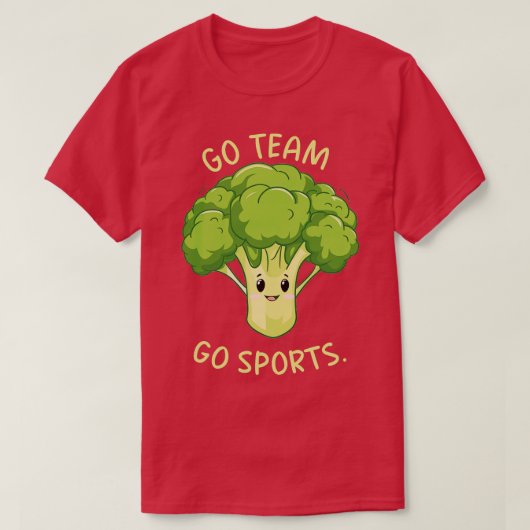 T-shirt faire du sport en équipe (Design devant)