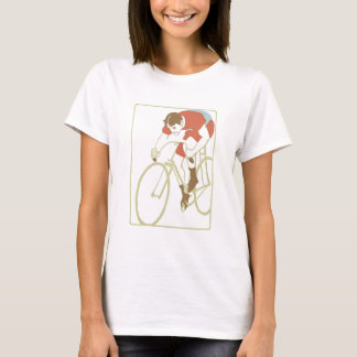 T-shirt Faire du vélo