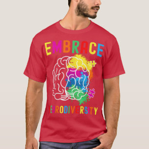 T-shirt Faire face à la neurodiversité Cerveau Neurologue 