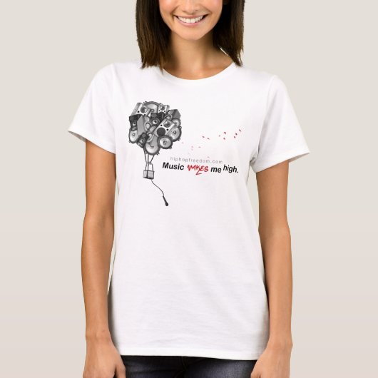 T-shirt faire--haut-womens (Devant)