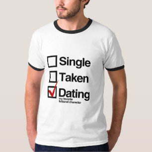 T-shirt Faire la cour à mon personnage fictif préféré