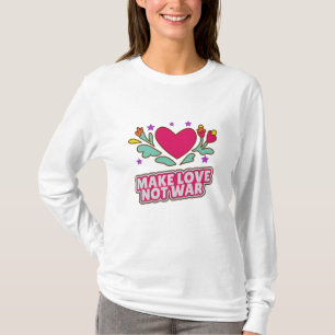 T-shirt Faire l'amour pas la guerre