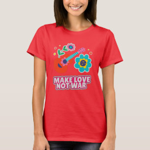 T-shirt Faire l'amour pas la guerre