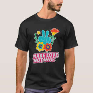 T-shirt Faire l'amour pas la guerre