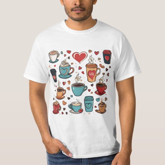 T-shirt faire ma journée (Devant)