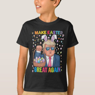 T-shirt Faire Pâques Grande à nouveau Drôle de Lapin Trump