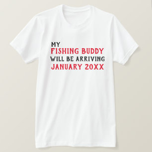 T-shirt Faire-part bébé "Fishing Buddy"