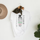 T-shirt Faire-part de grossesse à l'oeil du mari thème